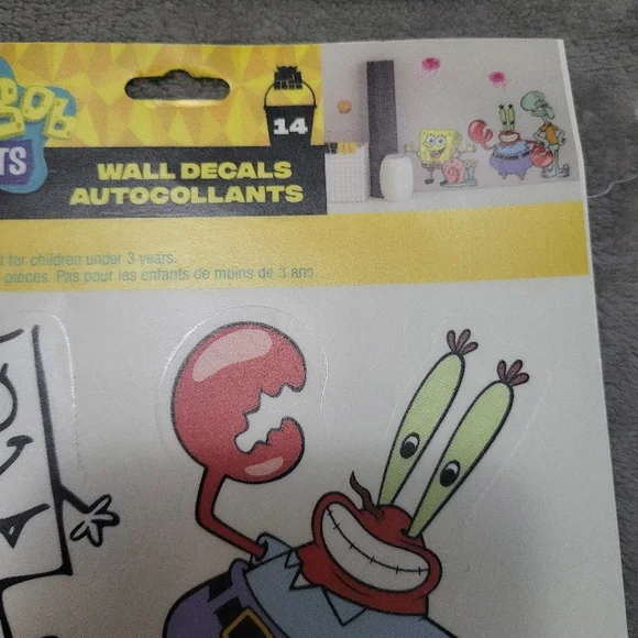 SpongeBob SquarePants Character Stickers - Picture 2 of 2